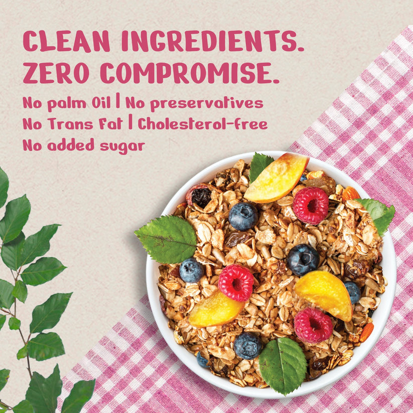 24G PROTEIN GRANOLA - MIXED BERRIES 350G