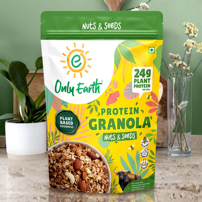 24G PROTEIN GRANOLA - NUTS & SEEDS 350G
