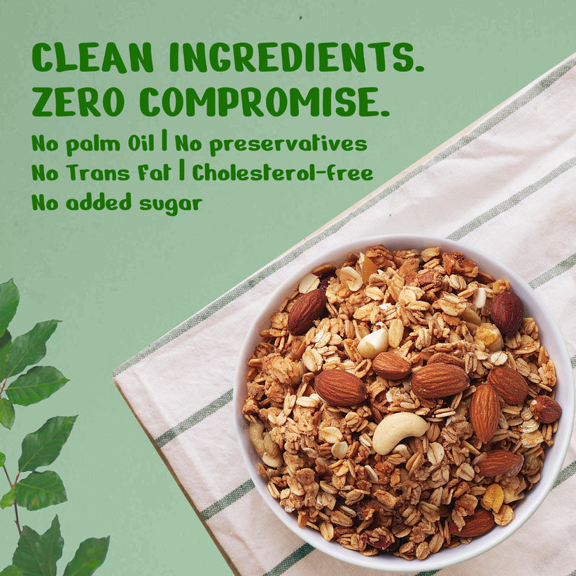 24G PROTEIN GRANOLA - NUTS & SEEDS 350G